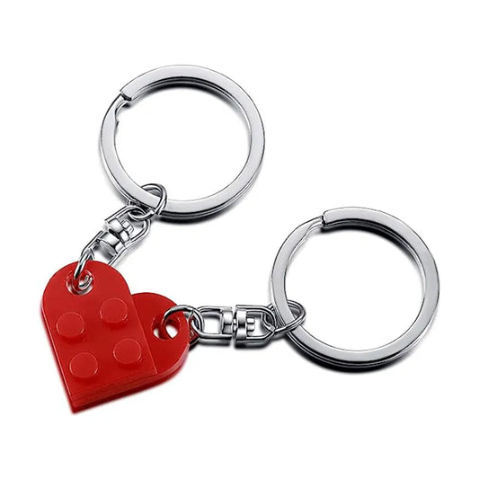 Love/ Friendship Brick Keychain